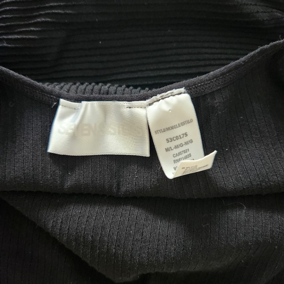 Ribbed leggings + crop top set - Picture 4 of 4